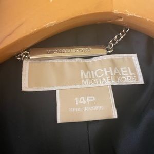 Nice leather Micheal kors jacket only wear once